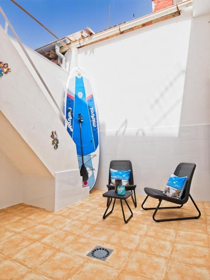 Casa En La Playa Valencia El Perello Mareny Barraquetas Exterior foto