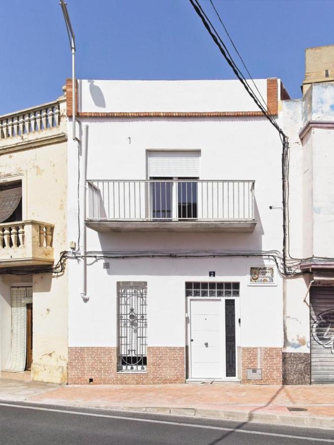 Casa En La Playa Valencia El Perello Mareny Barraquetas Exterior foto